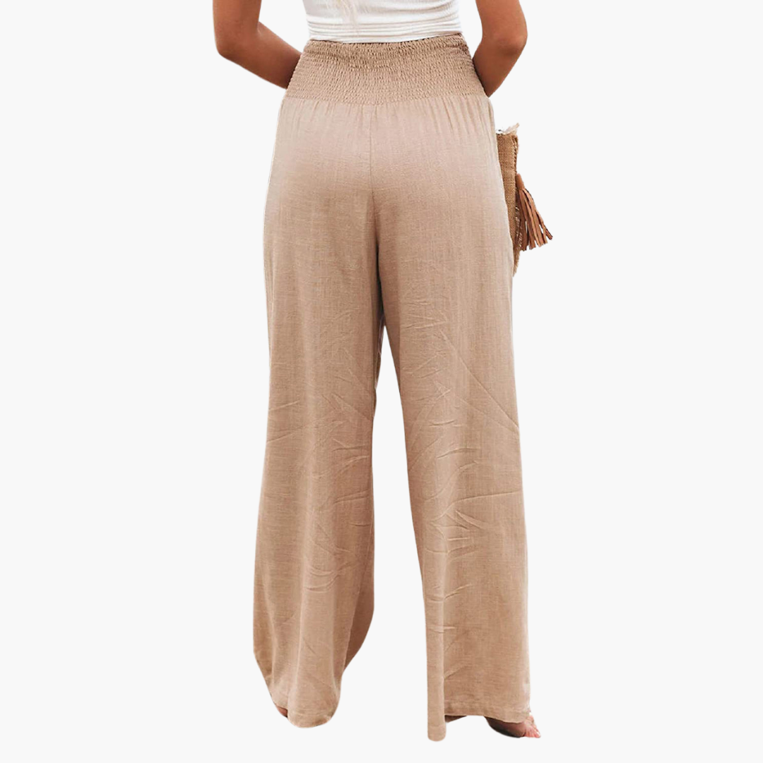 Palazzo Hose für Damen – Weite, bequeme Sommerhose