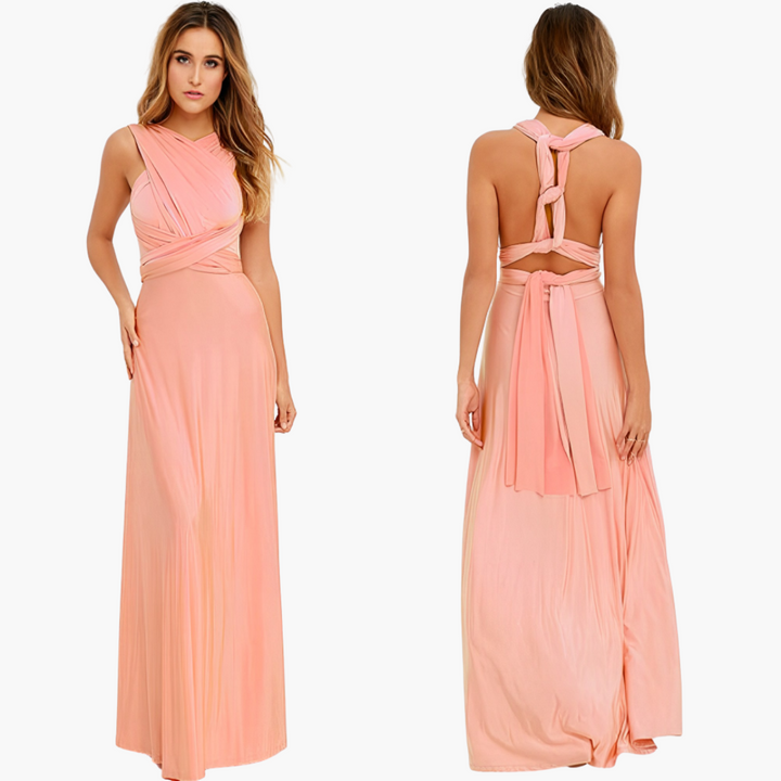 Abendkleid mit V-Ausschnitt - Damen Stil für Gala-Nächte