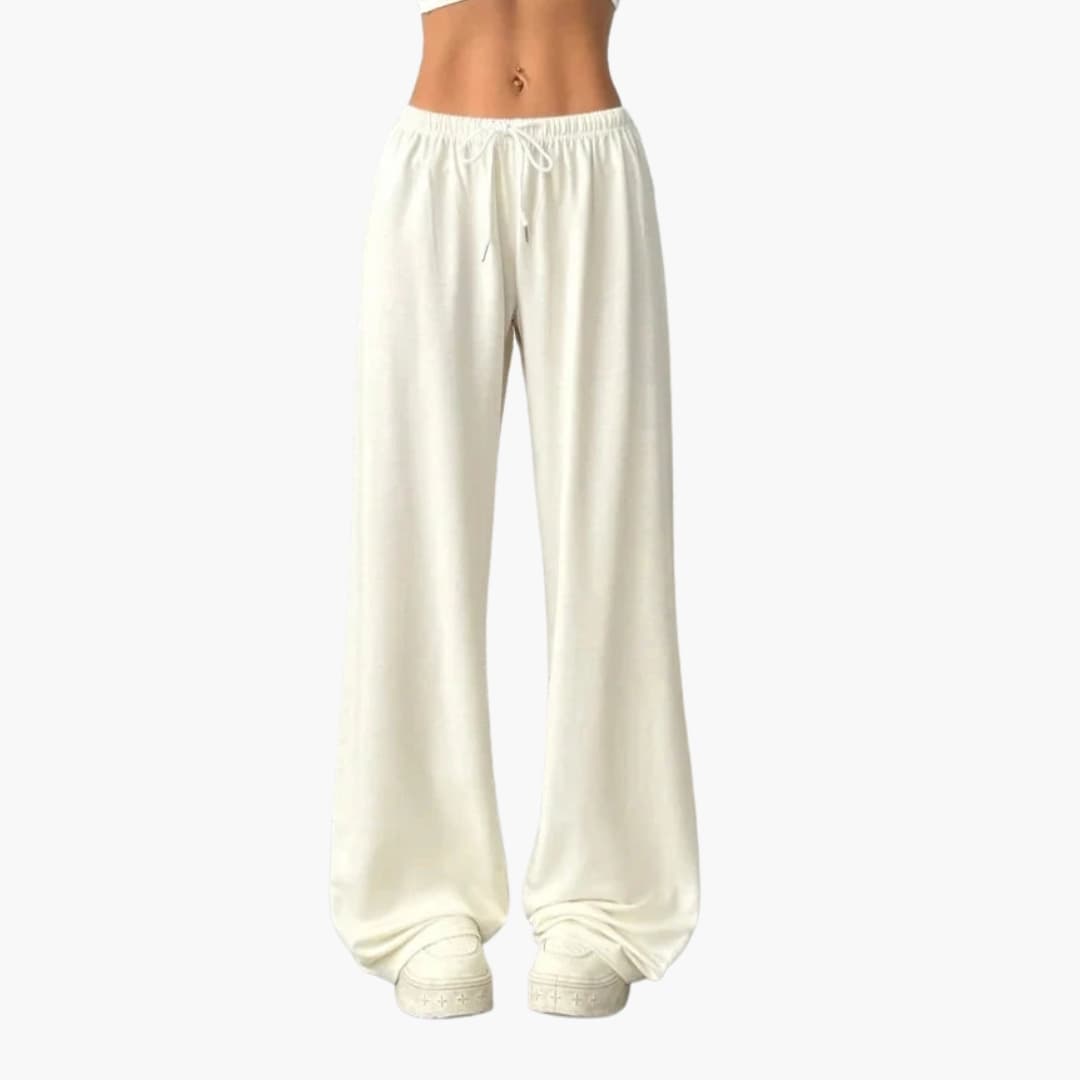 Damen Jogginghose mit weitem Bein