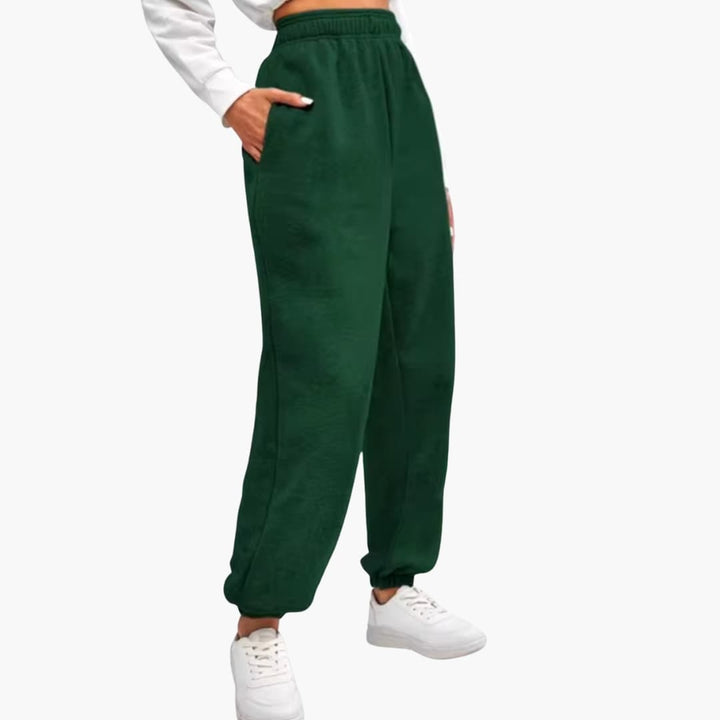 Damen Jogginghosen mit hohem Bund
