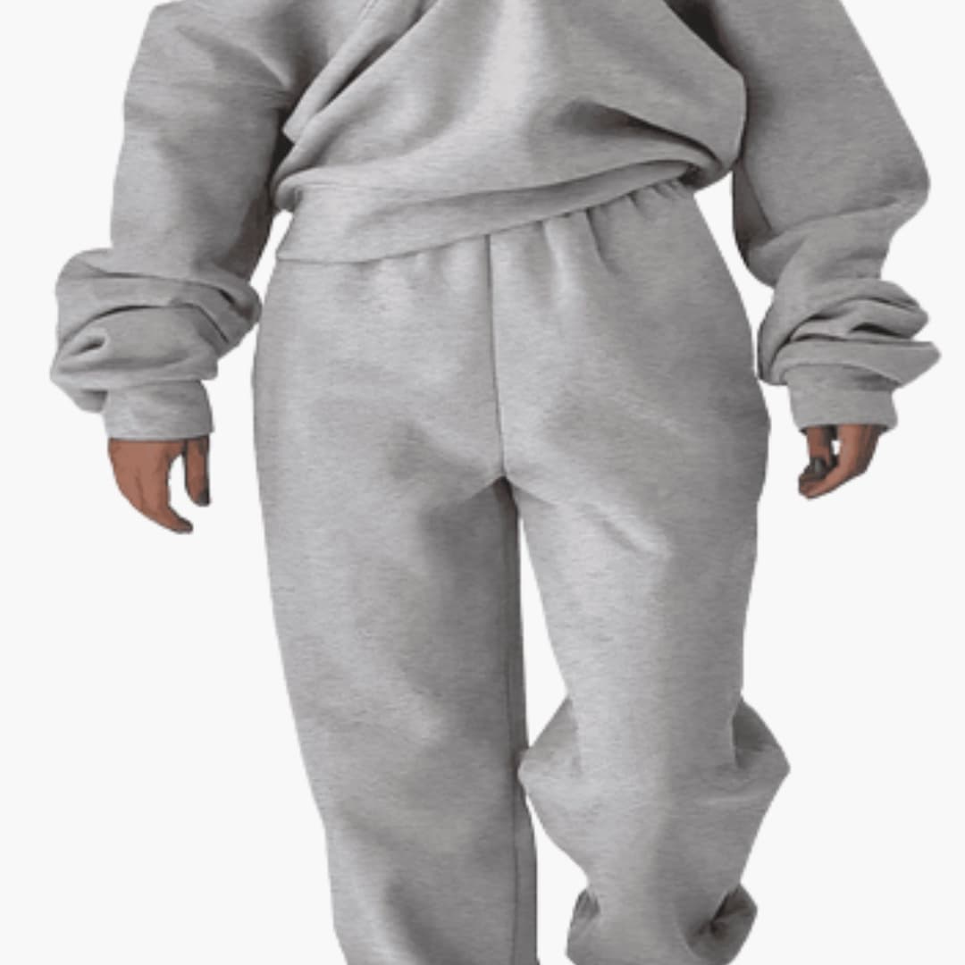 Damen Lounge Set mit Half Zip Sweatshirt