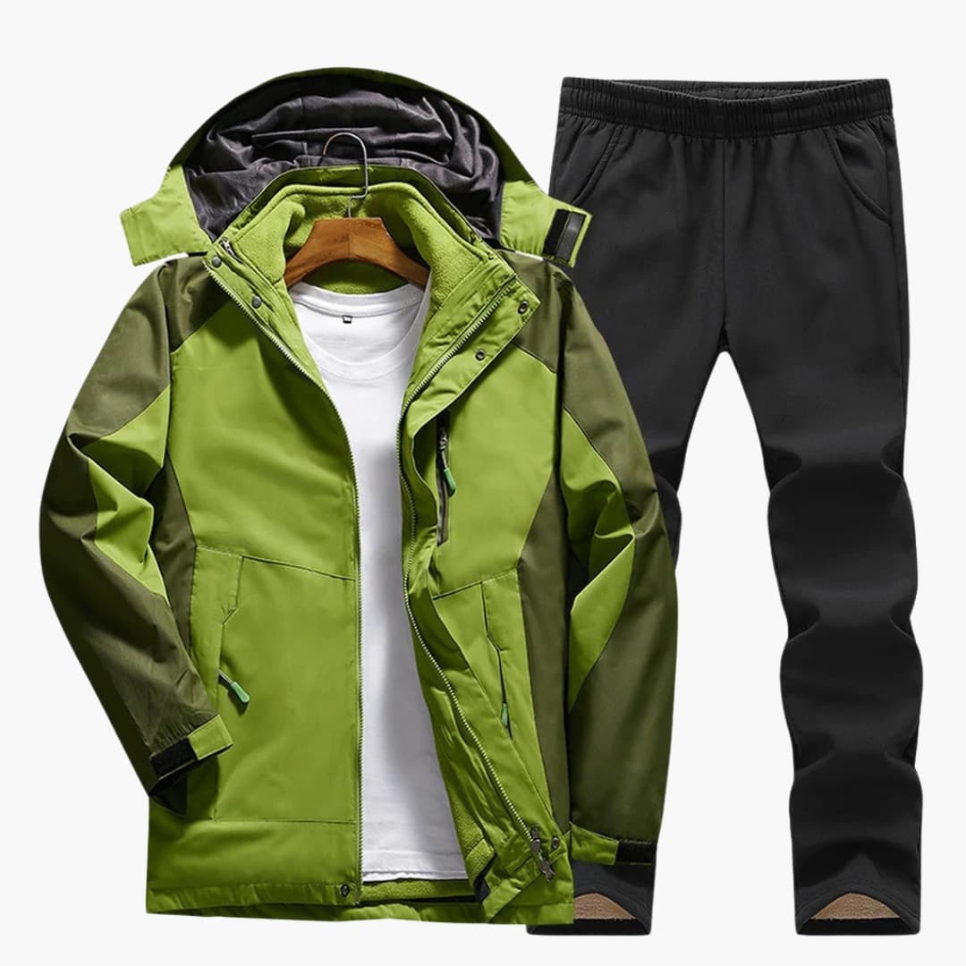 Damen Outdoor Set mit Kapuzenjacke