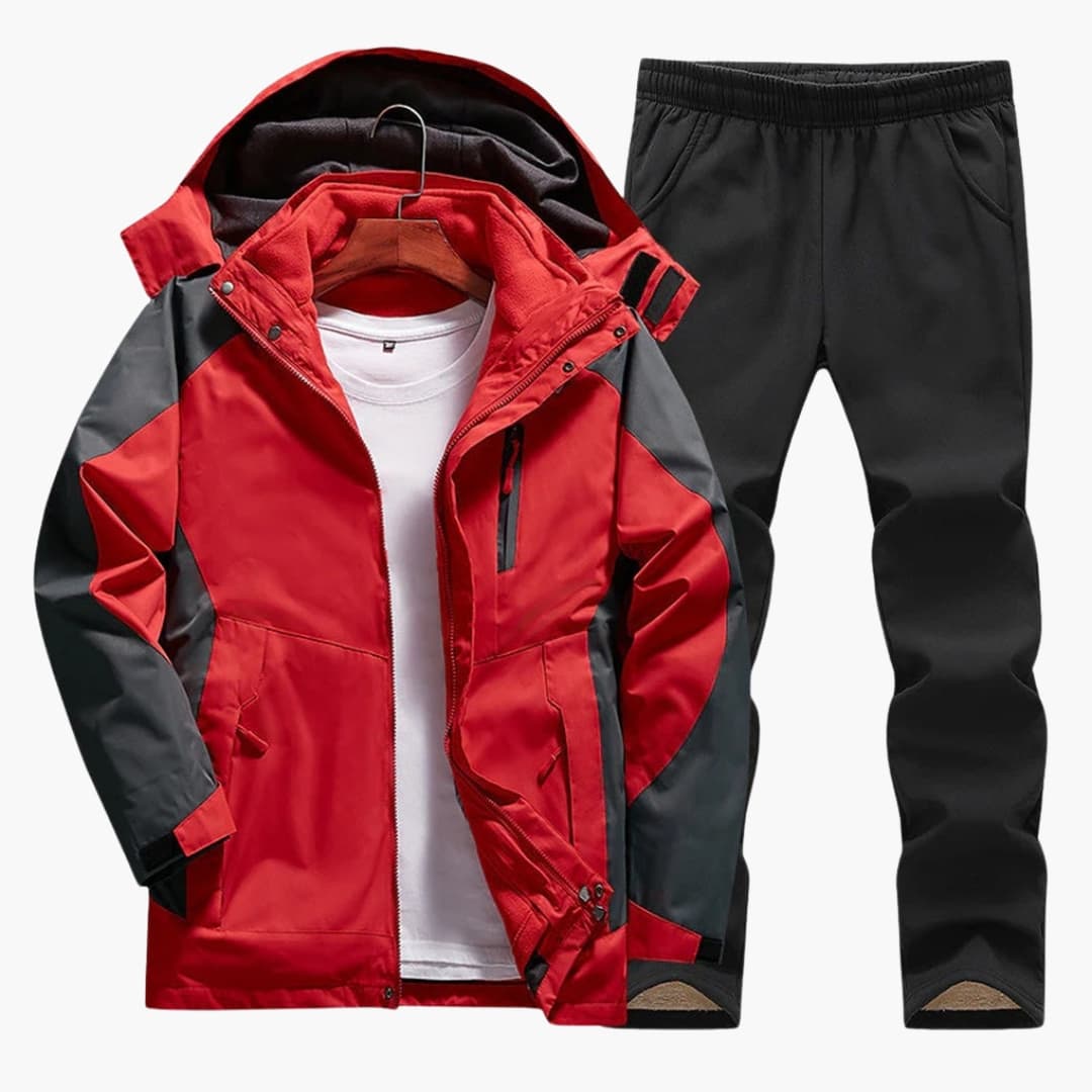 Damen Outdoor Set mit Kapuzenjacke