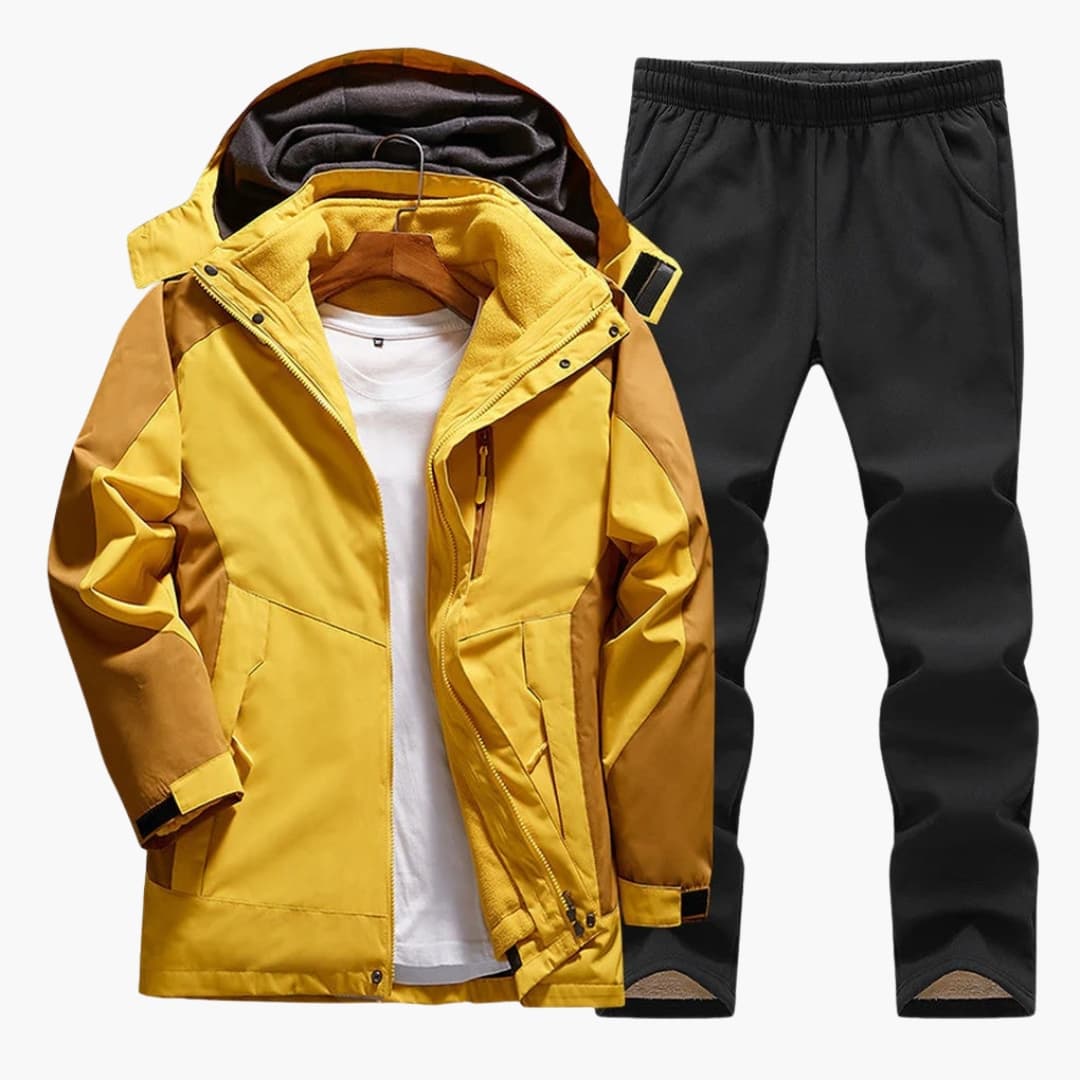 Damen Outdoor Set mit Kapuzenjacke