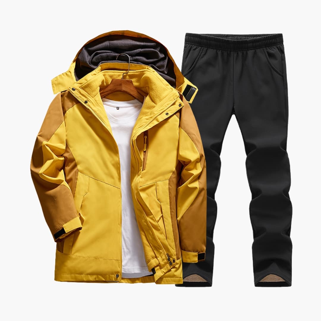 Damen Outdoor Set mit Kapuzenjacke und Hose