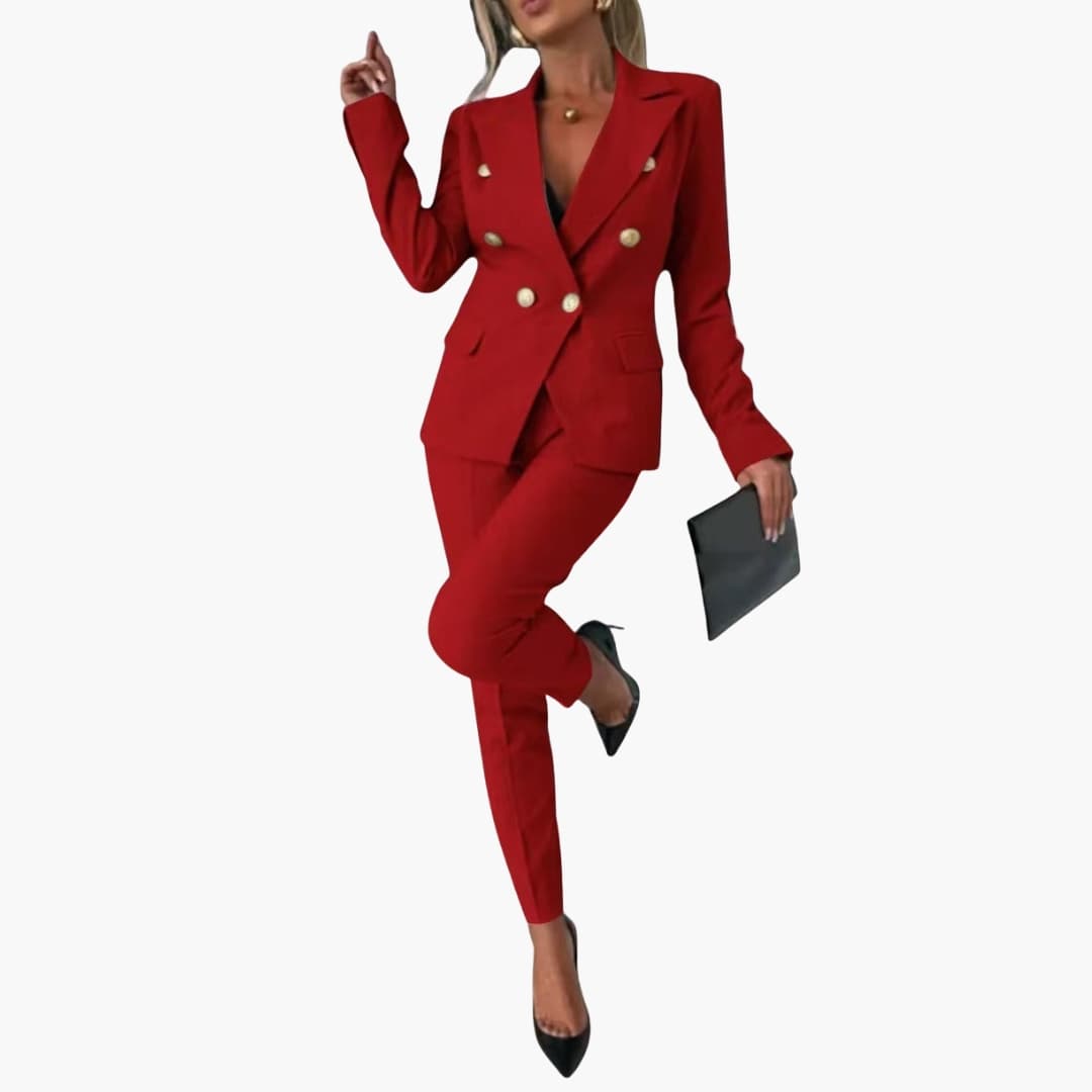 Damenanzug mit Blazer und Hose