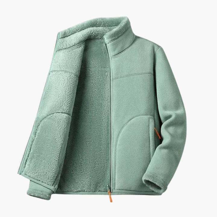Damenjacke mit Reißverschluss und Taschen
