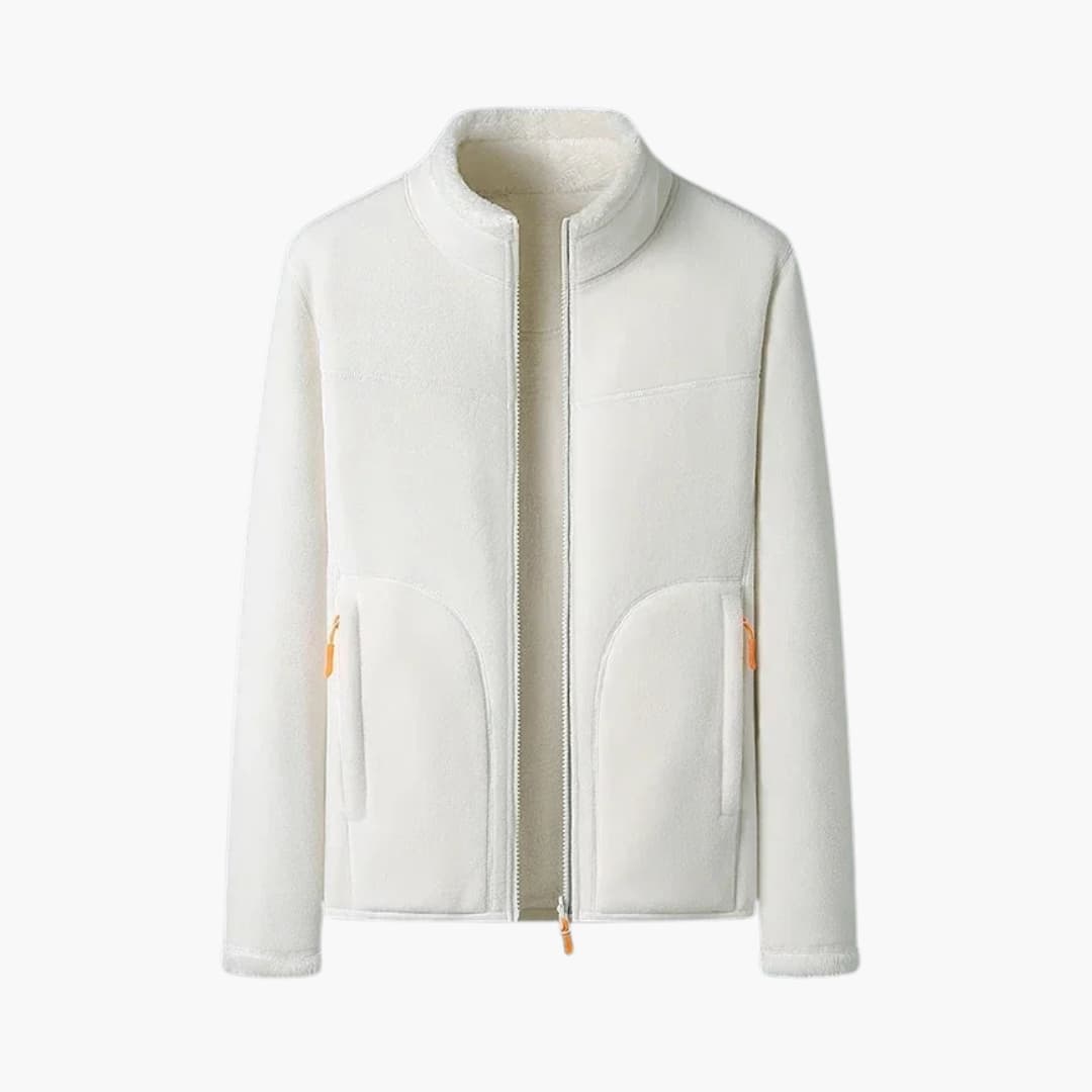 Damenjacke mit Reißverschluss und Taschen