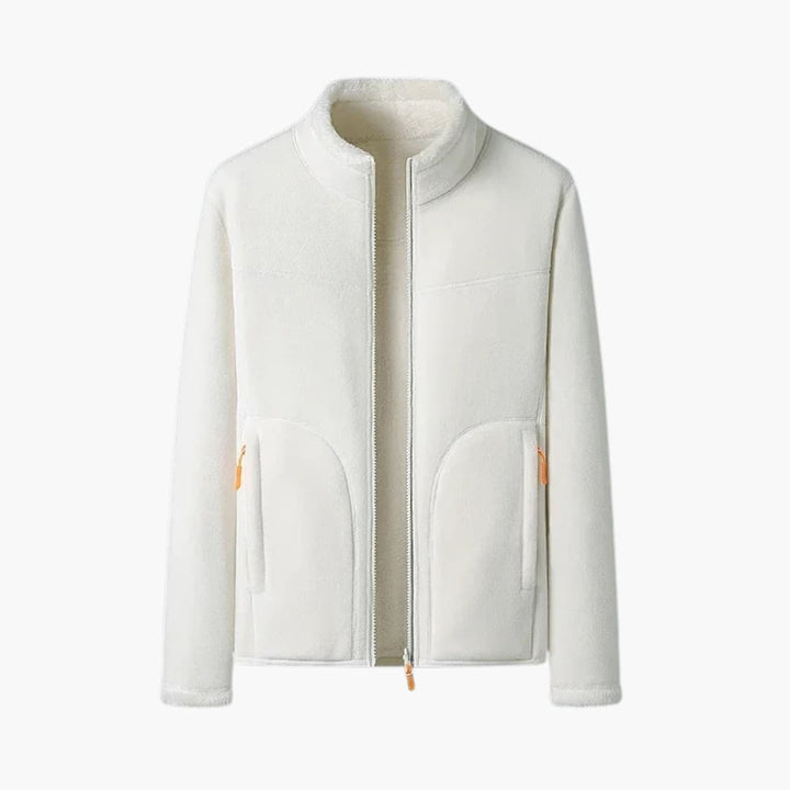 Damenjacke mit Reißverschluss und Taschen