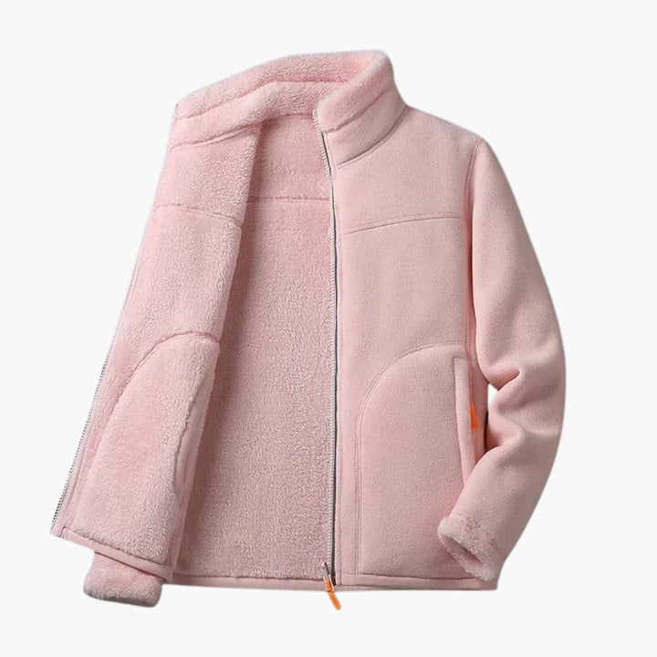 Damenjacke mit Reißverschluss und Taschen