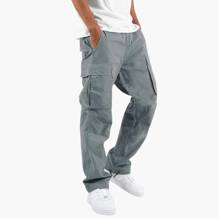 Herren Cargohose mit Klappentaschen