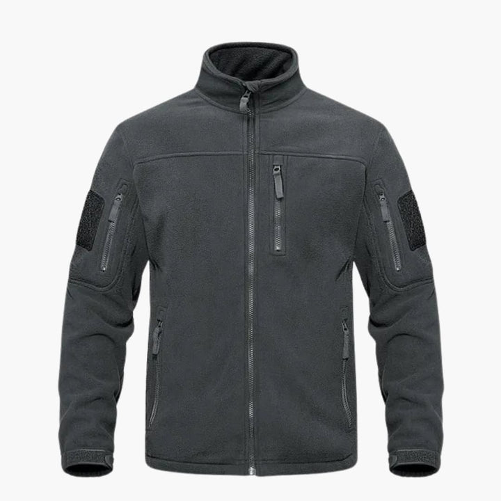 Herren Fleecejacke mit durchgehendem Reißverschluss