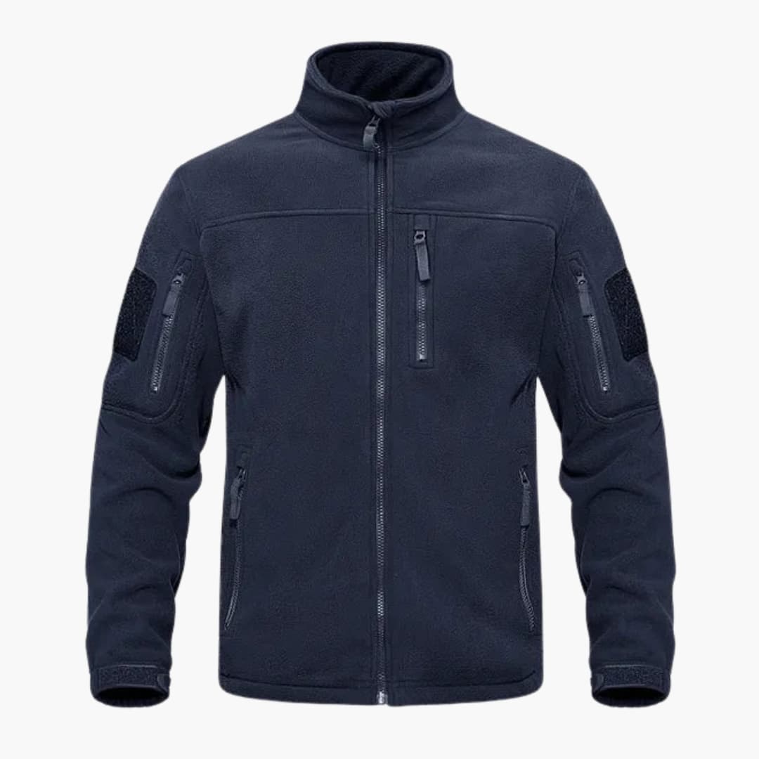 Herren Fleecejacke mit durchgehendem Reißverschluss