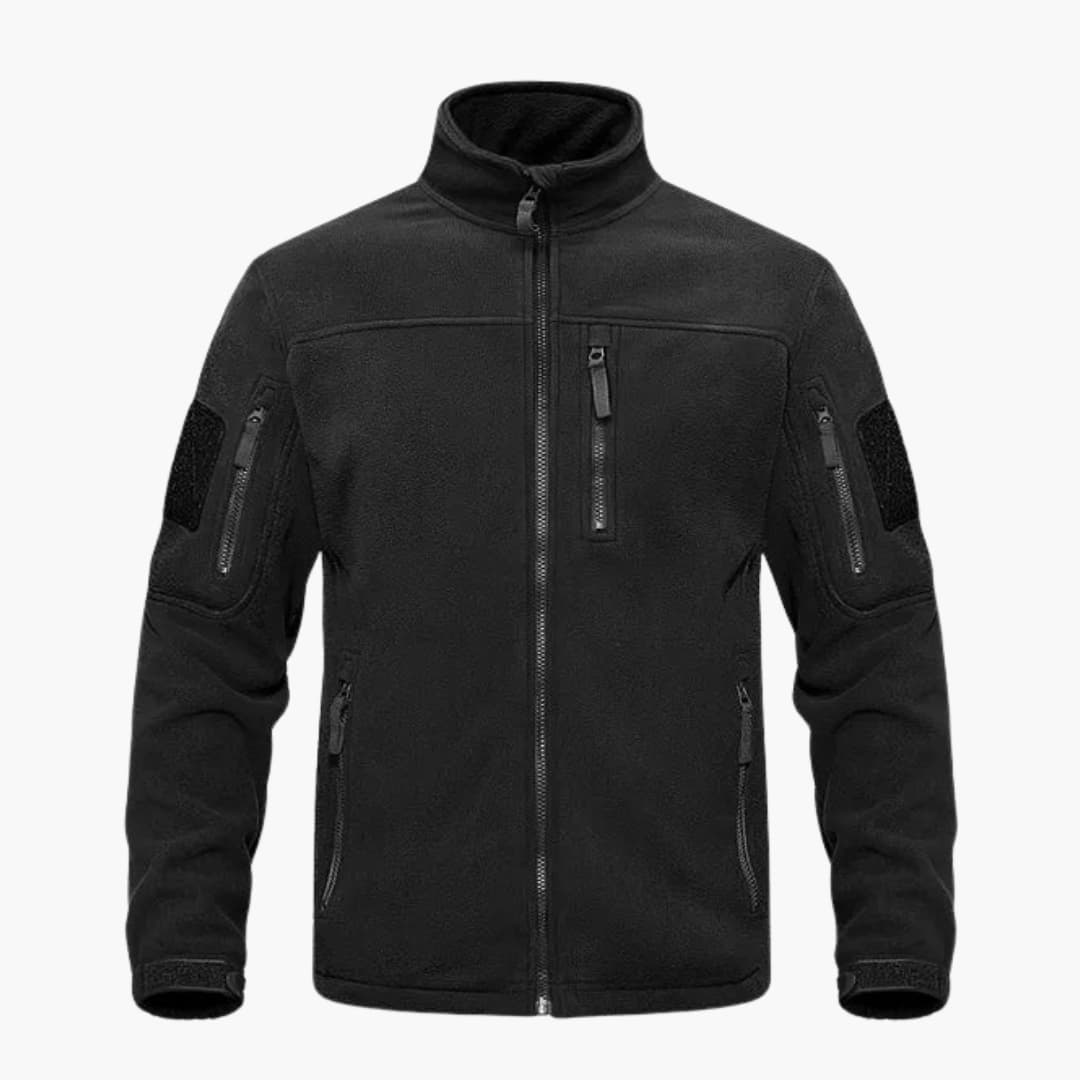 Herren Fleecejacke mit durchgehendem Reißverschluss