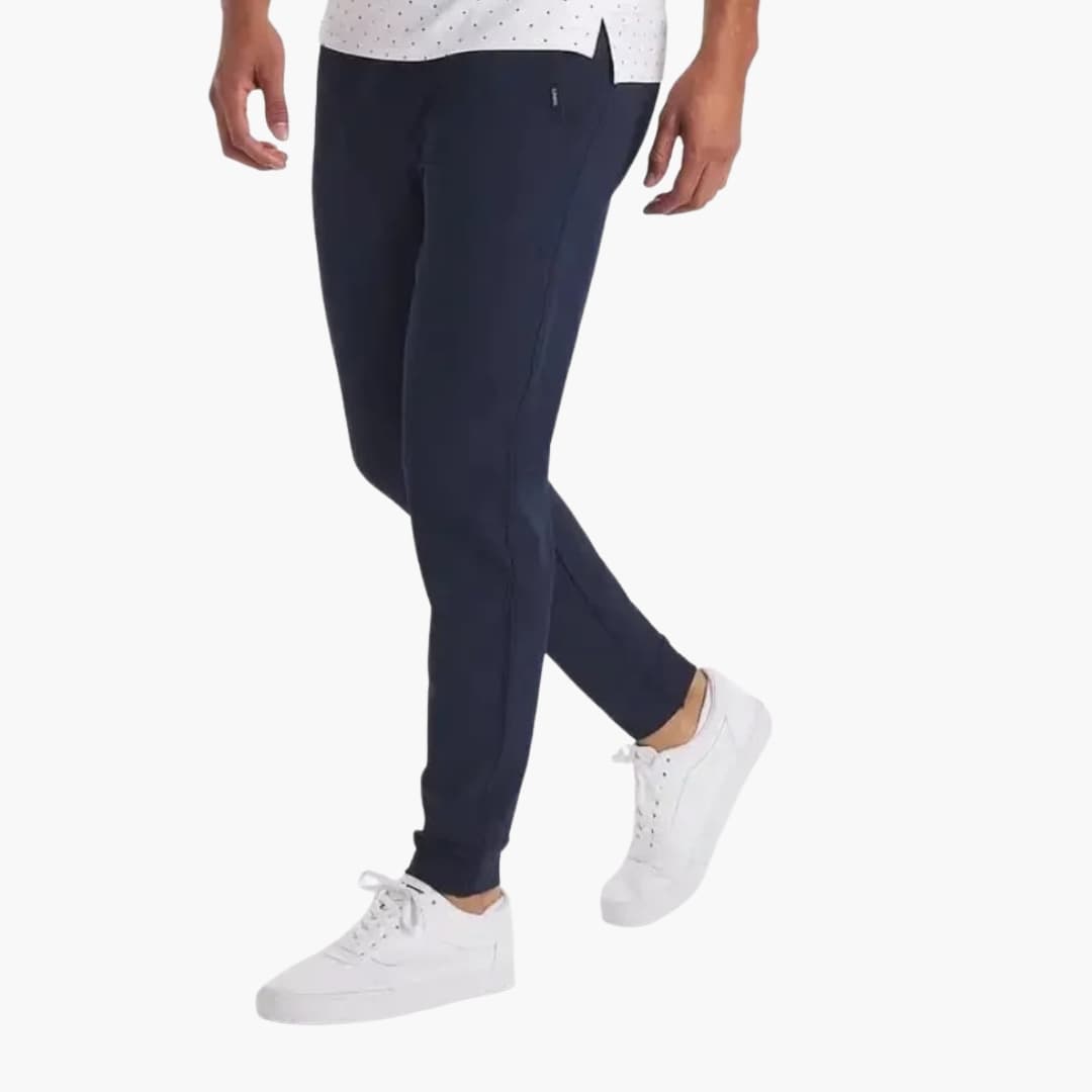 Herren Hose mit elastischem Bund und verstellbarem Kordelzug