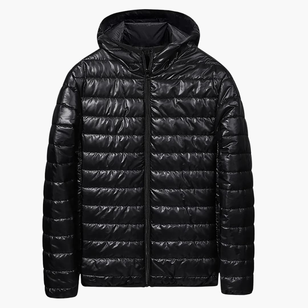 Herren Jacke mit Reißverschluss und Kapuze