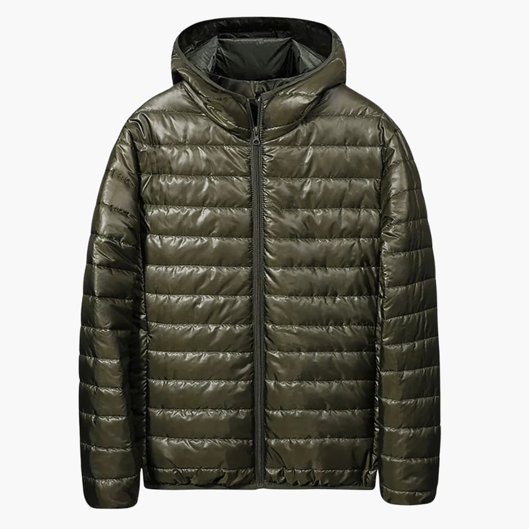 Herren Jacke mit Reißverschluss und Kapuze