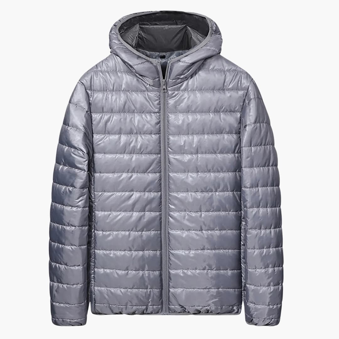 Herren Jacke mit Reißverschluss und Kapuze