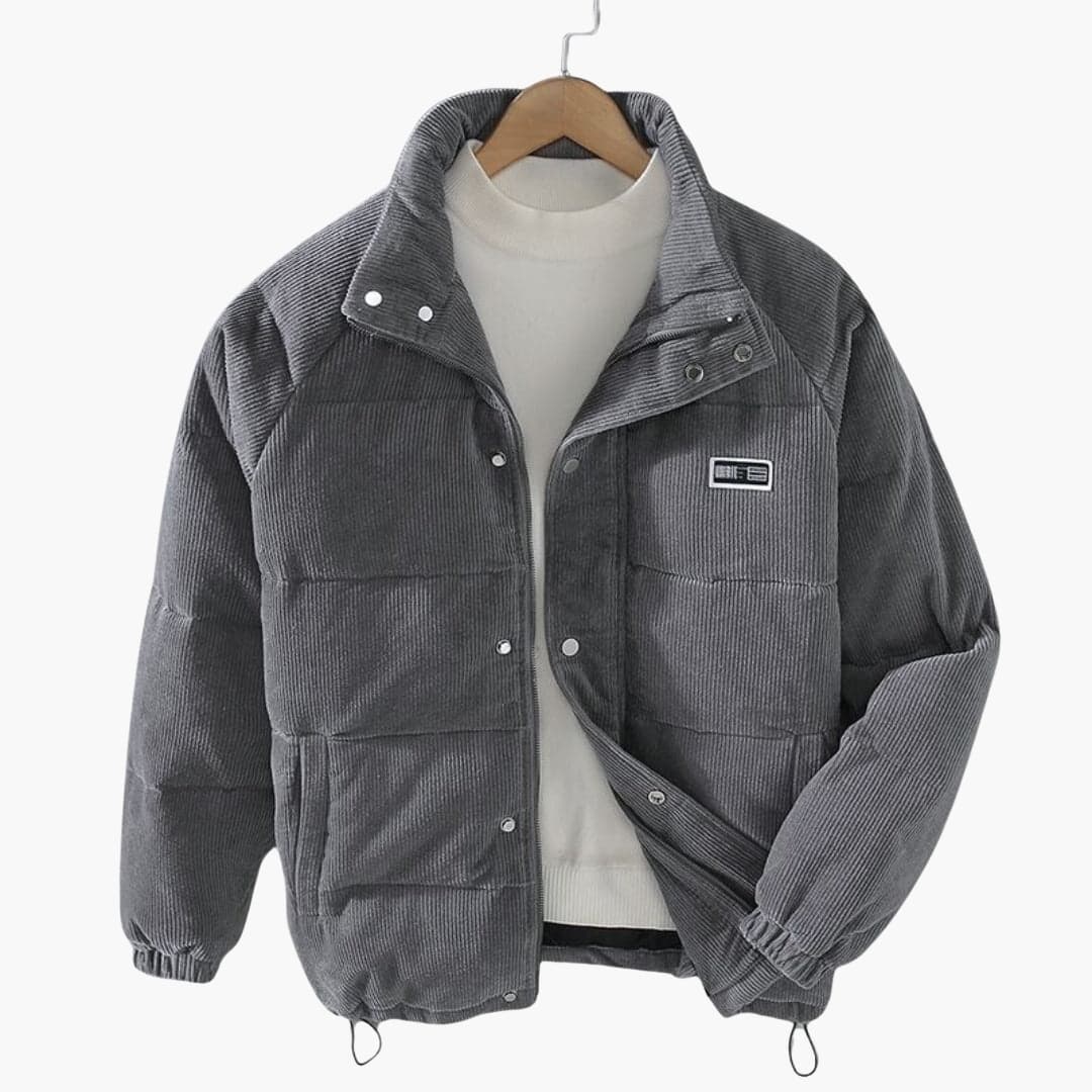 Herren Jacke mit hohem Kragen