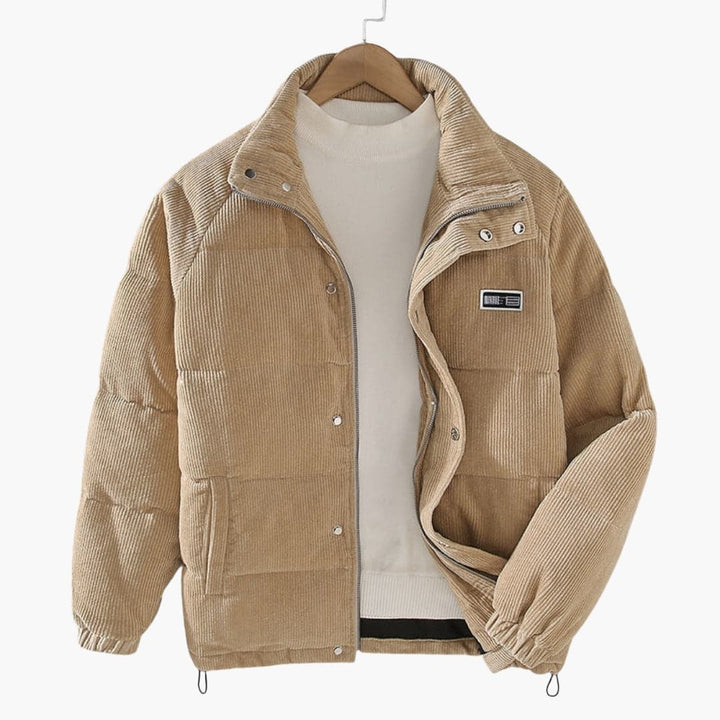 Herren Jacke mit hohem Kragen