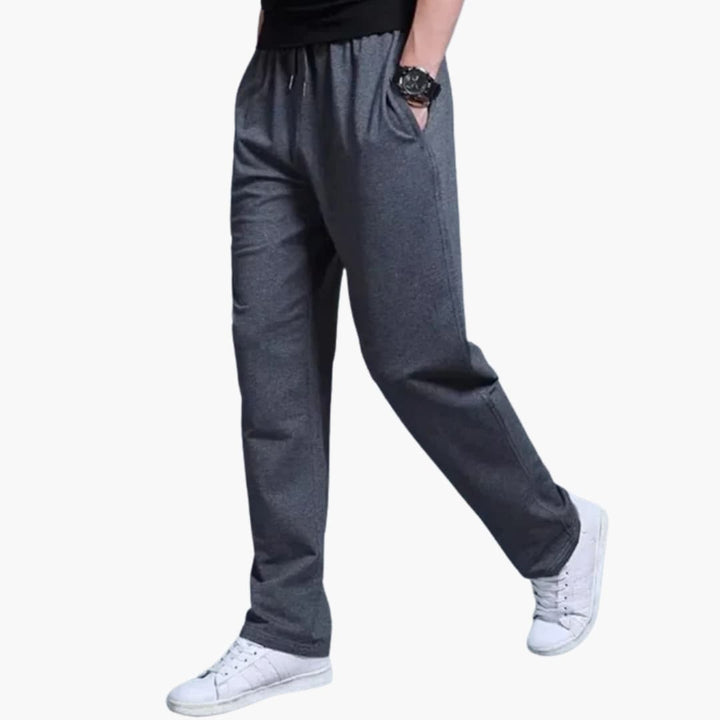 Herren Jogginghose mit Bund und Kordelzug