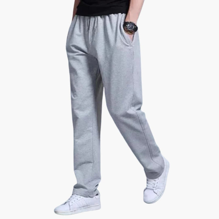 Herren Jogginghose mit Bund und Kordelzug