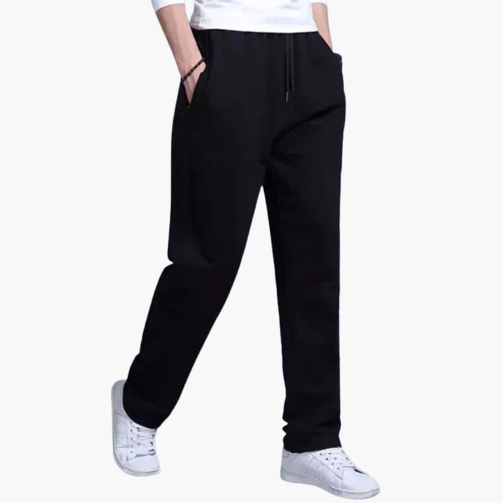 Herren Jogginghose mit Bund und Kordelzug