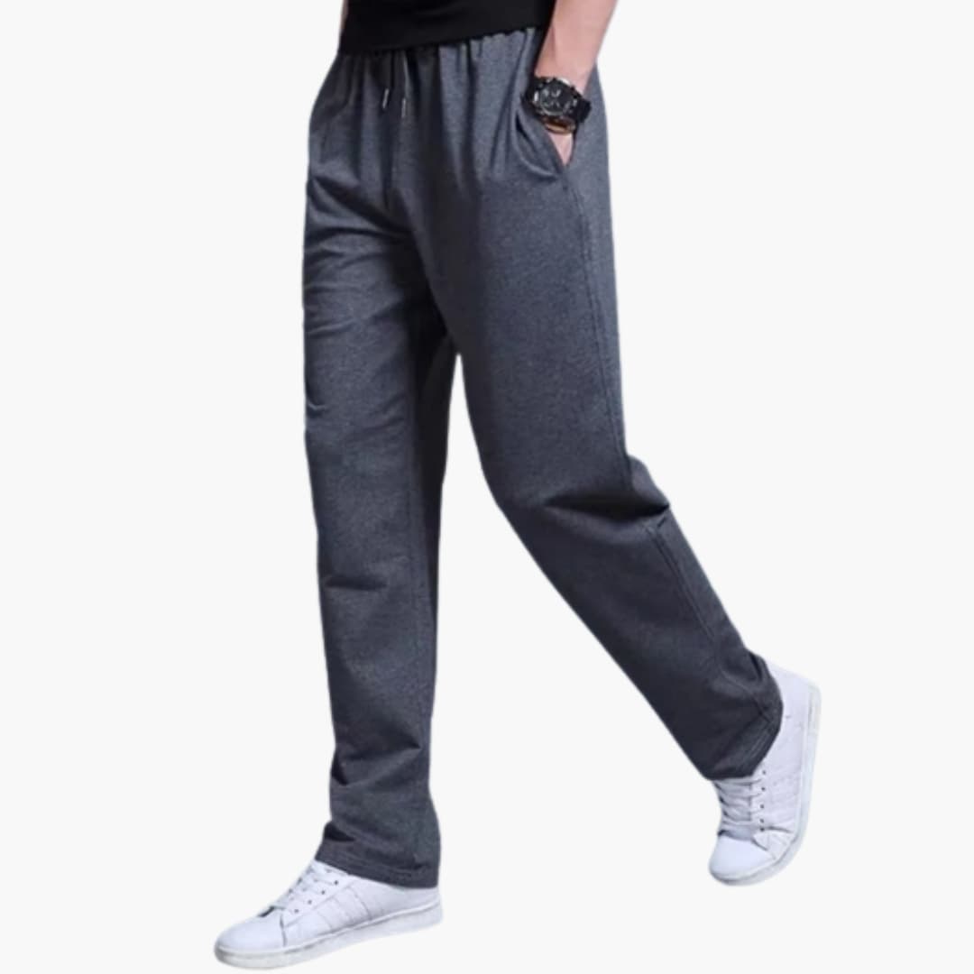 Herren Jogginghose mit elastischem Bund und Bündchen an den Knöcheln