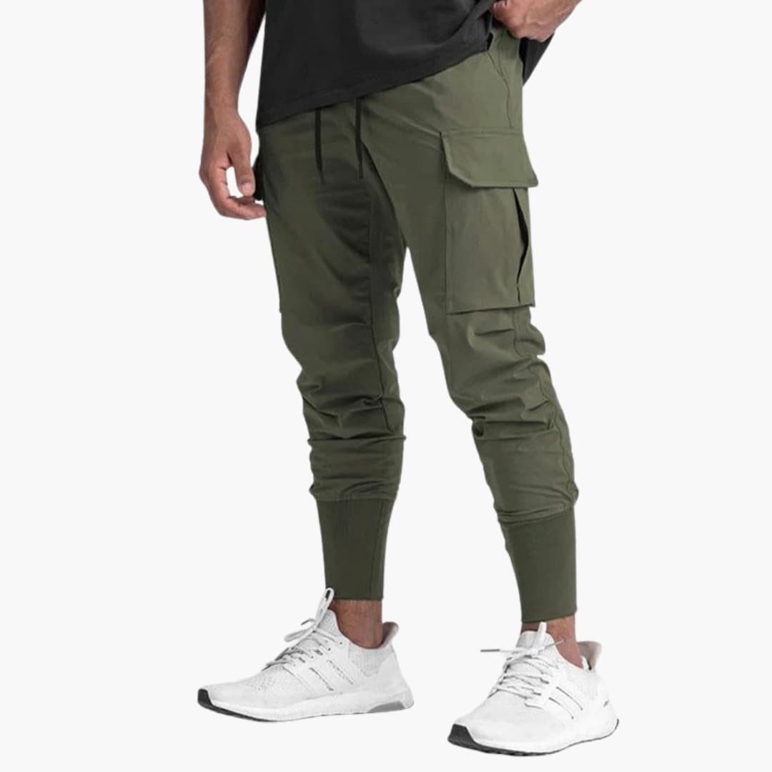 Herren Jogginghose mit elastischem Bund und Seitentaschen