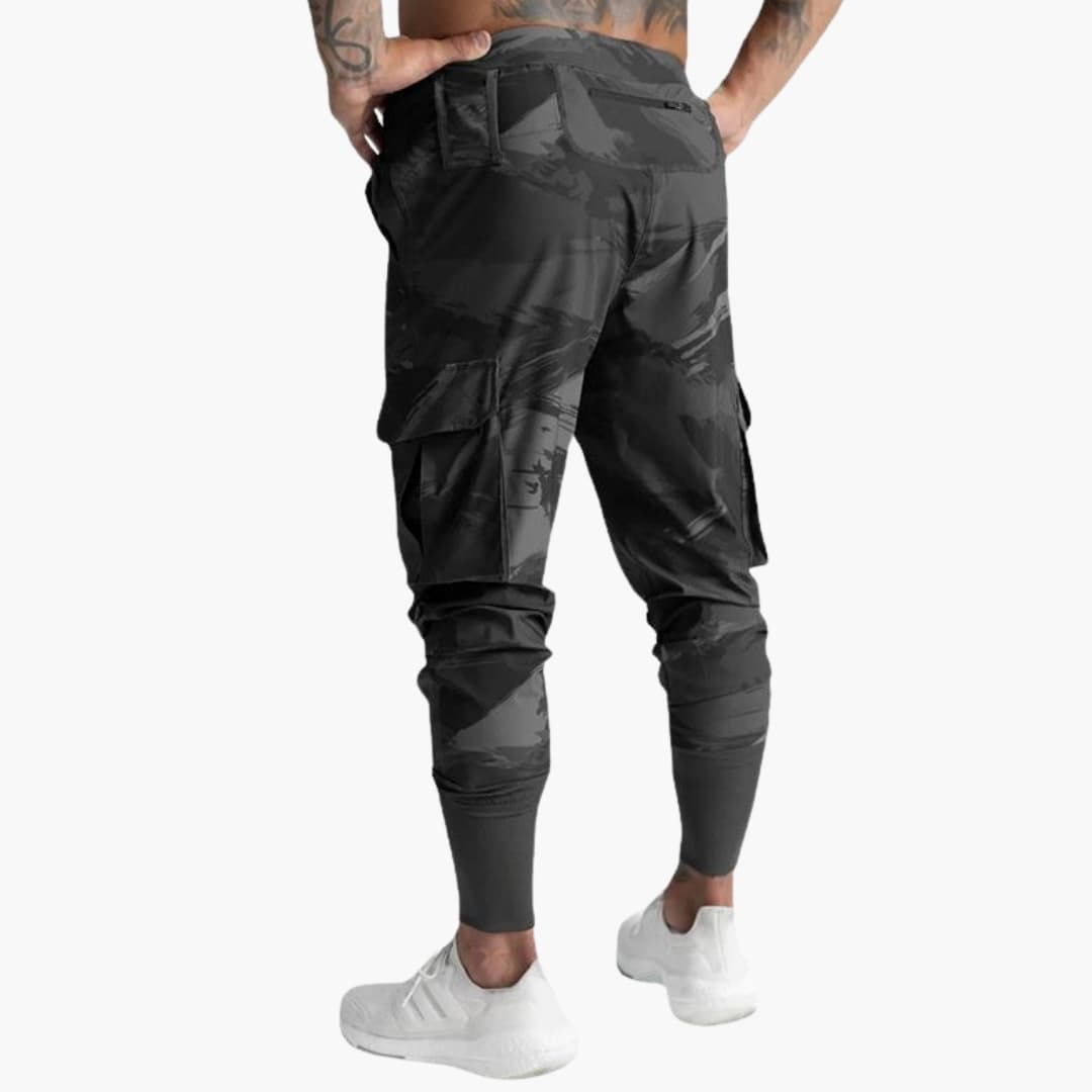 Herren Jogginghose mit elastischem Bund und Seitentaschen