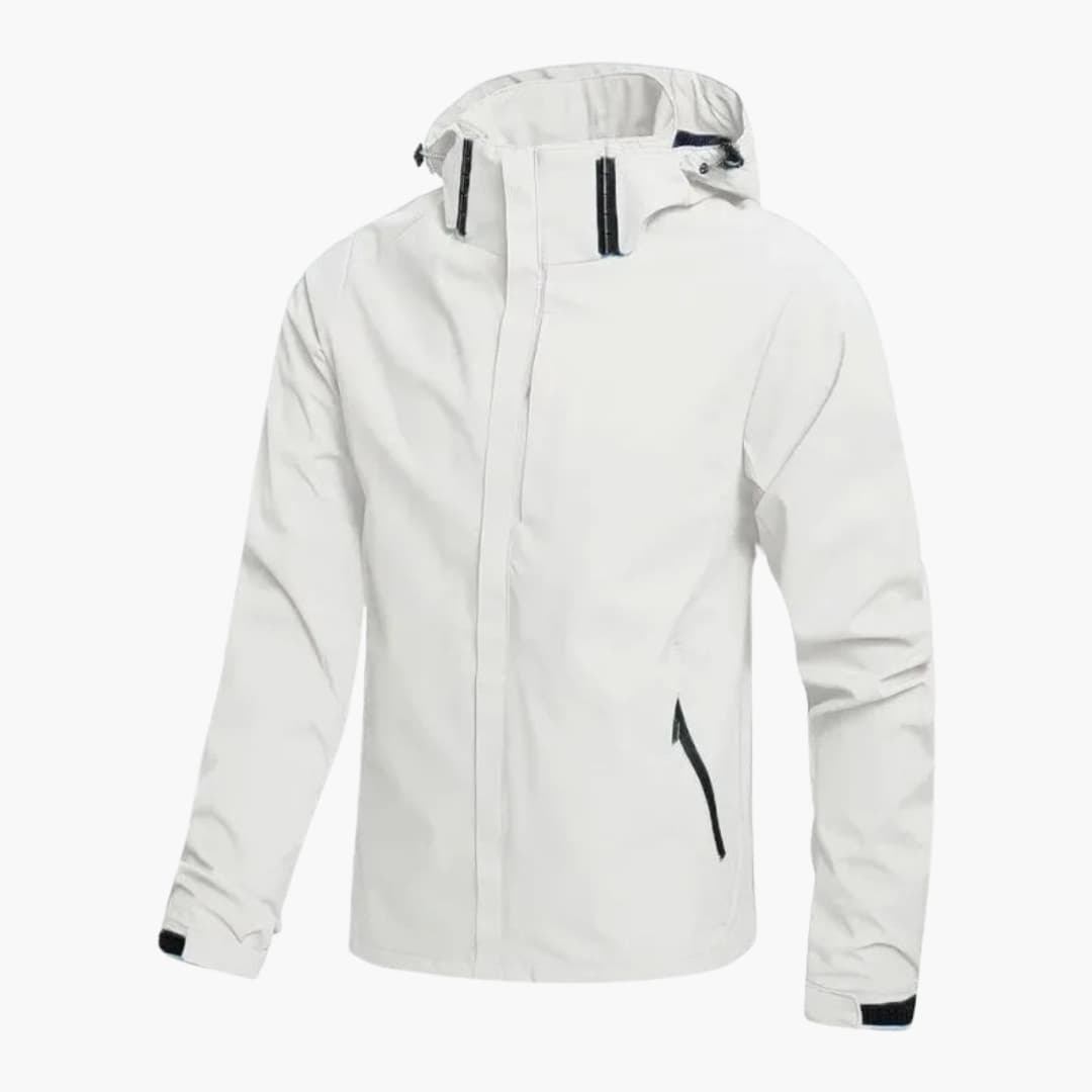 Herren Kapuzenjacke mit Reißverschlusstaschen