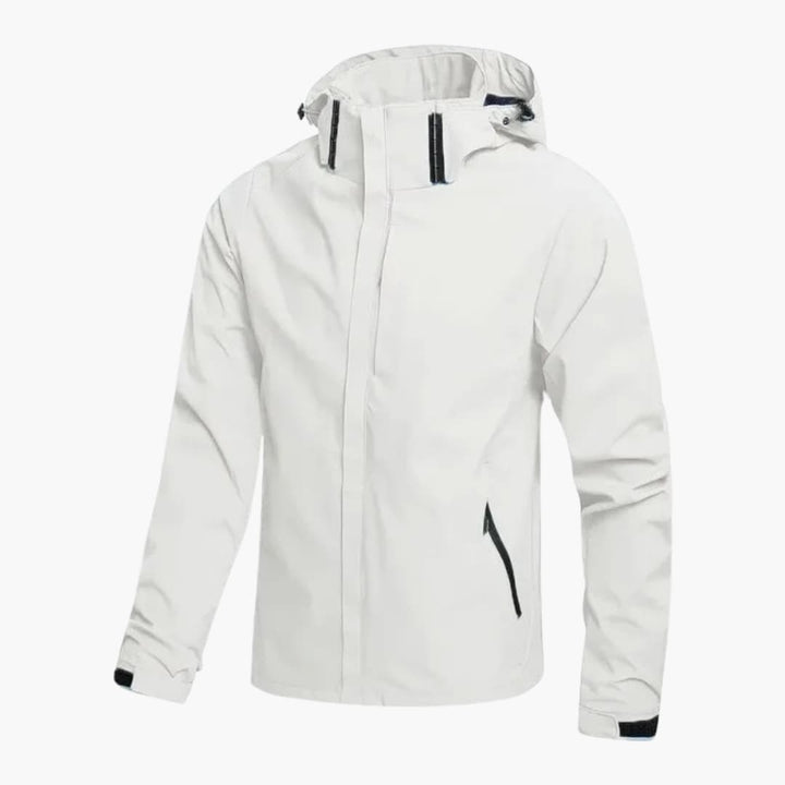 Herren Kapuzenjacke mit Reißverschlusstaschen