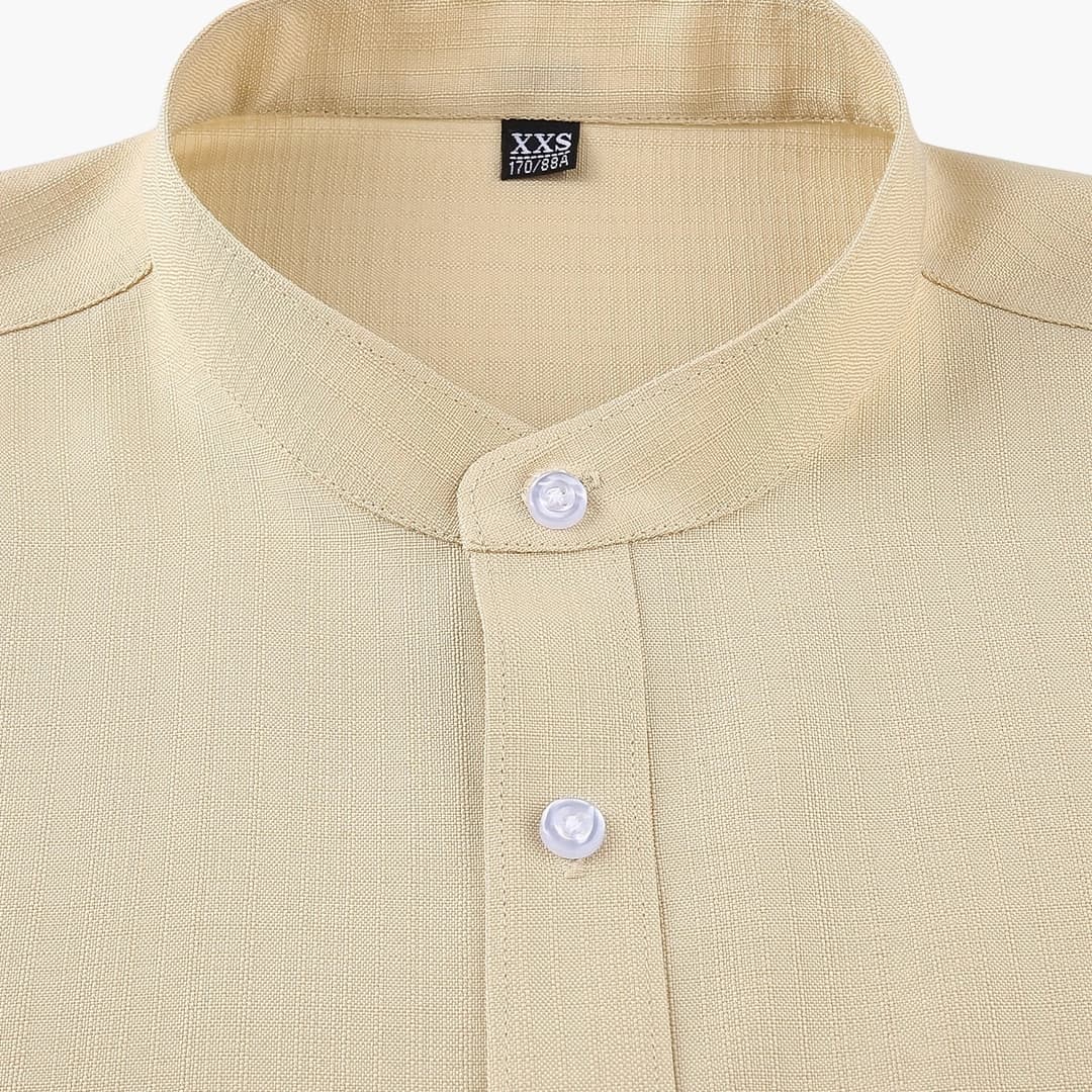 Herren Shirt mit Rundhalsausschnitt und Tasche