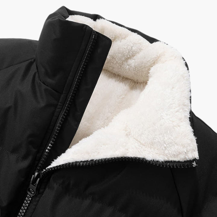 Herren Steppjacke mit Fleecefutter