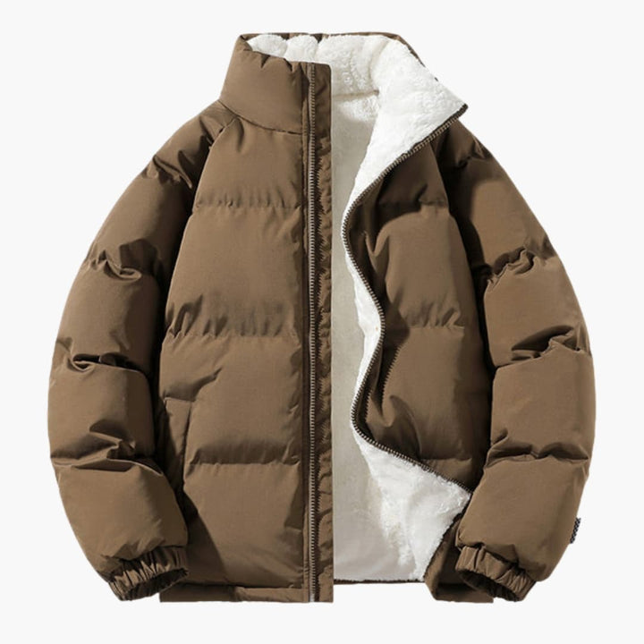 Herren Steppjacke mit Fleecefutter