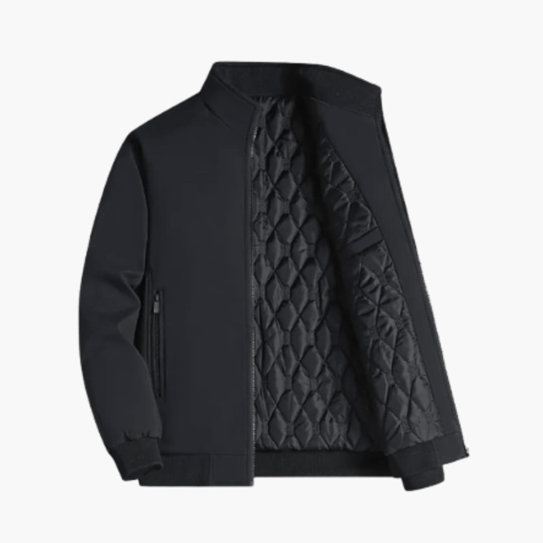 Herren Steppjacke mit Kragen