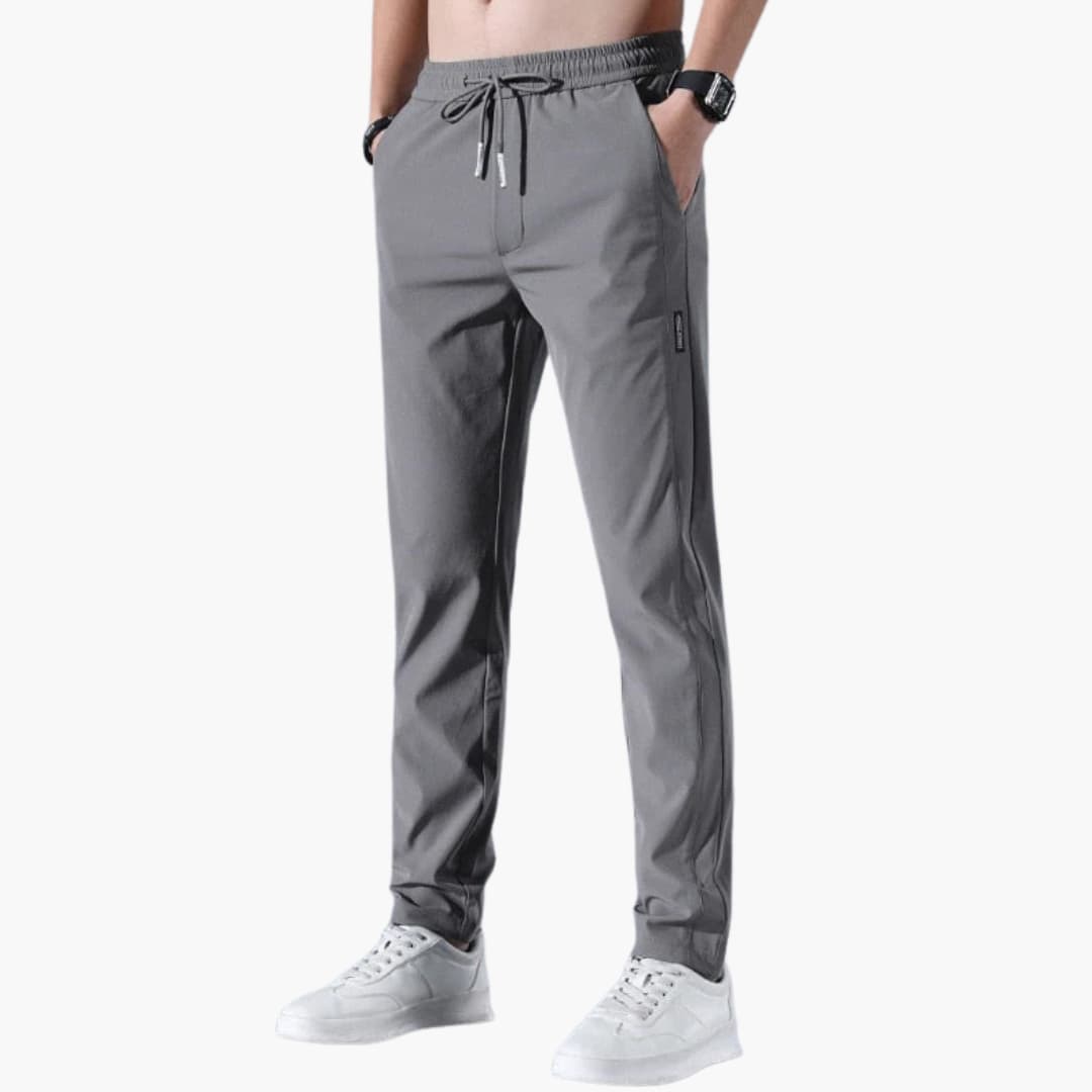 Herren Stretchhose mit Bund und geradem Bein