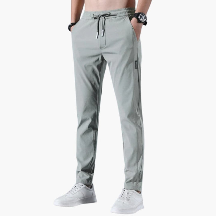 Herren Stretchhose mit Bund und geradem Bein