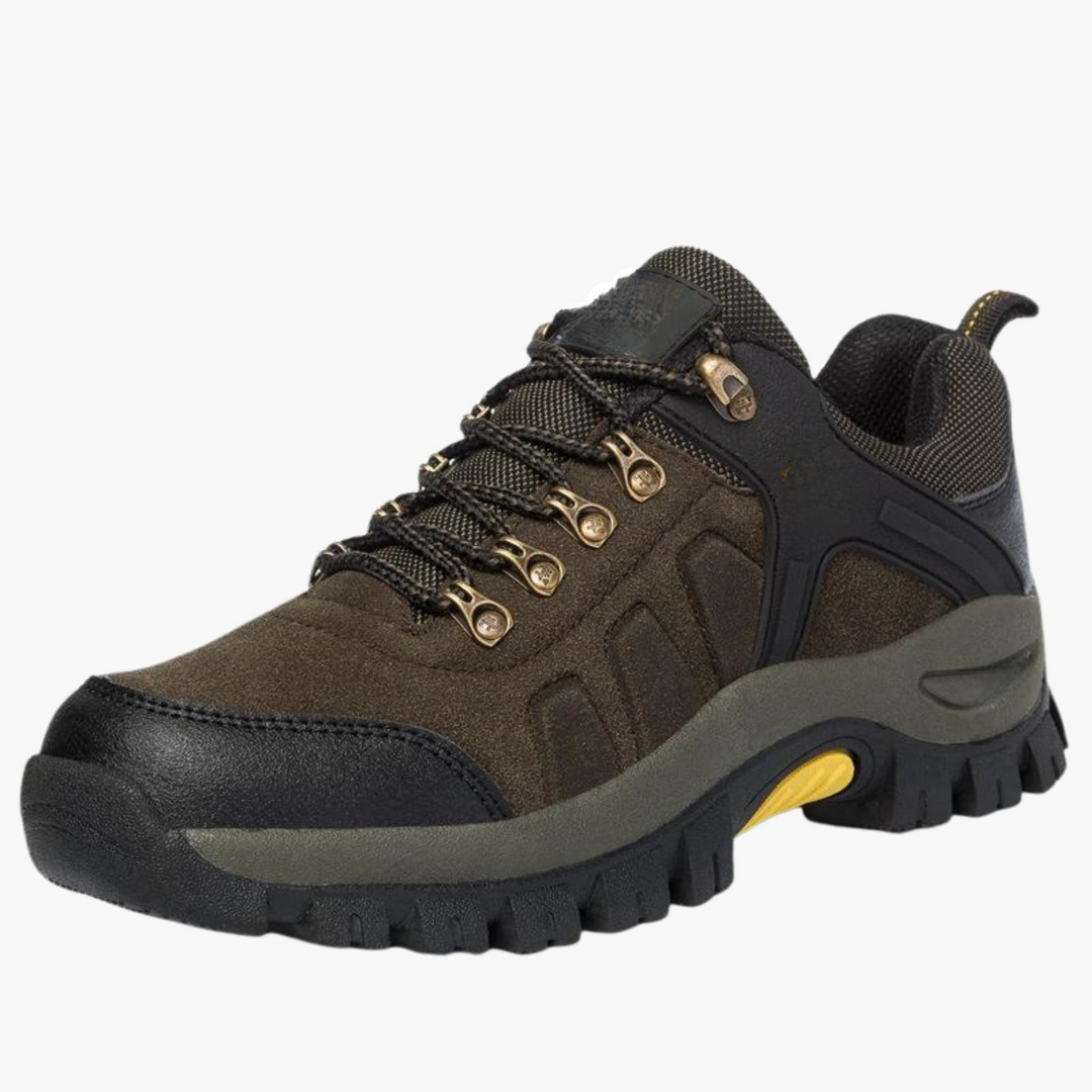 Herren Wanderschuhe mit Schnürverschluss und rutschfester Profilsohle