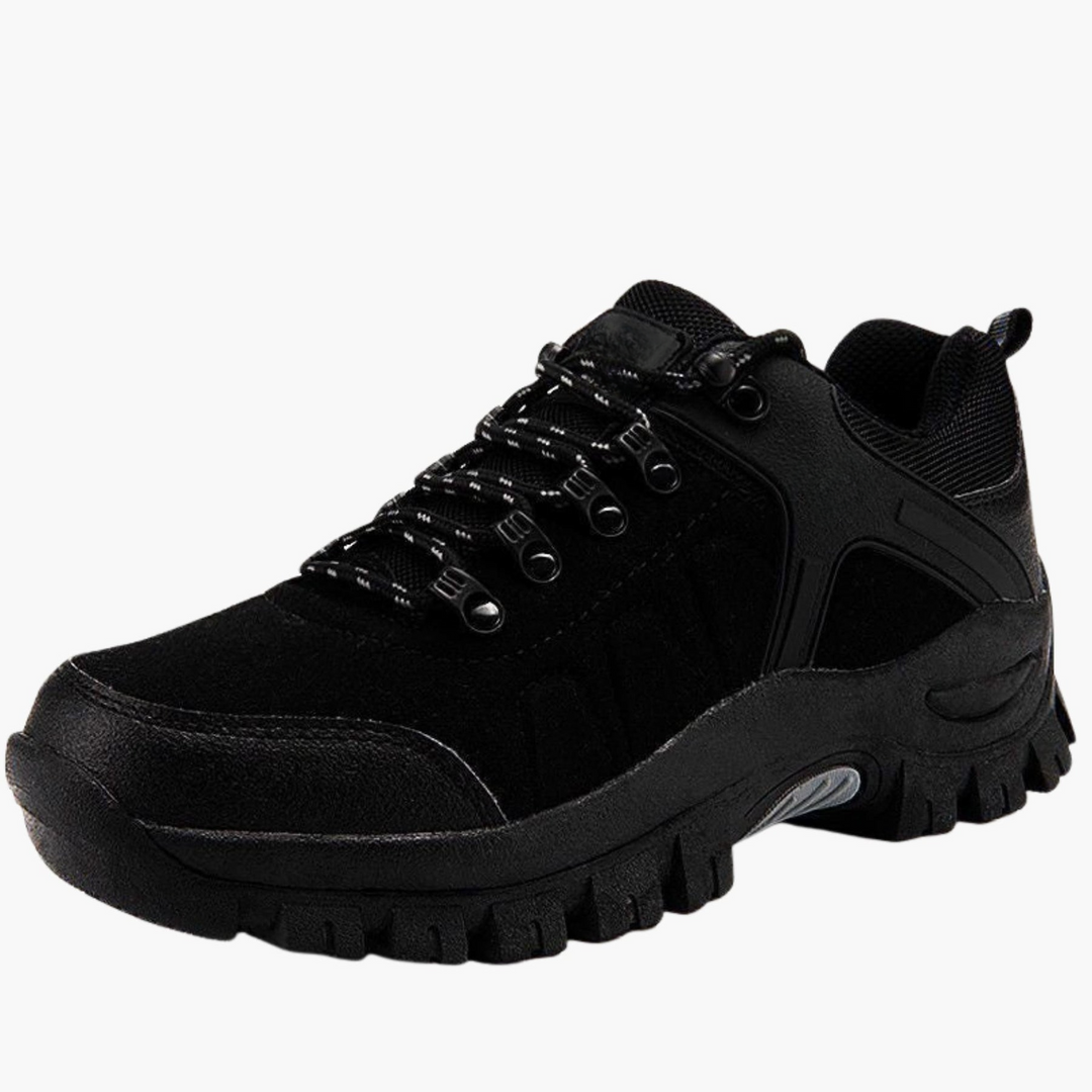 Herren Wanderschuhe mit Schnürverschluss und rutschfester Profilsohle