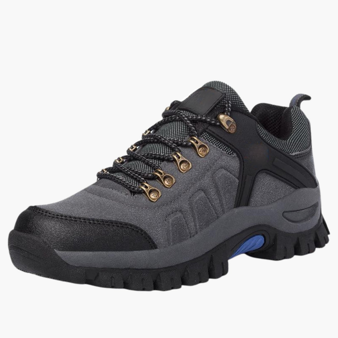 Herren Wanderschuhe mit Schnürverschluss und rutschfester Profilsohle