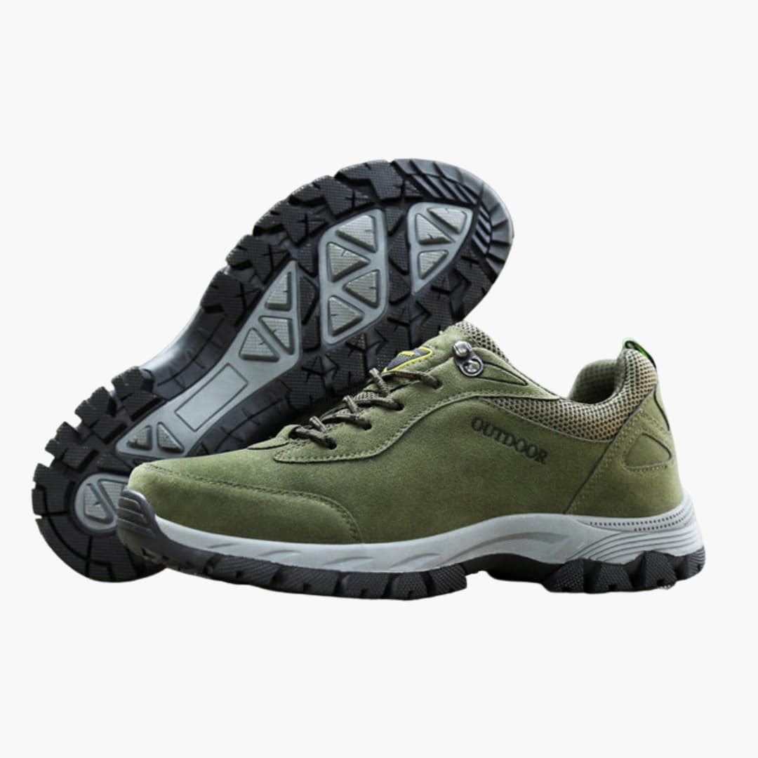Herren schuhe mit Schnürverschluss und Profilsohle