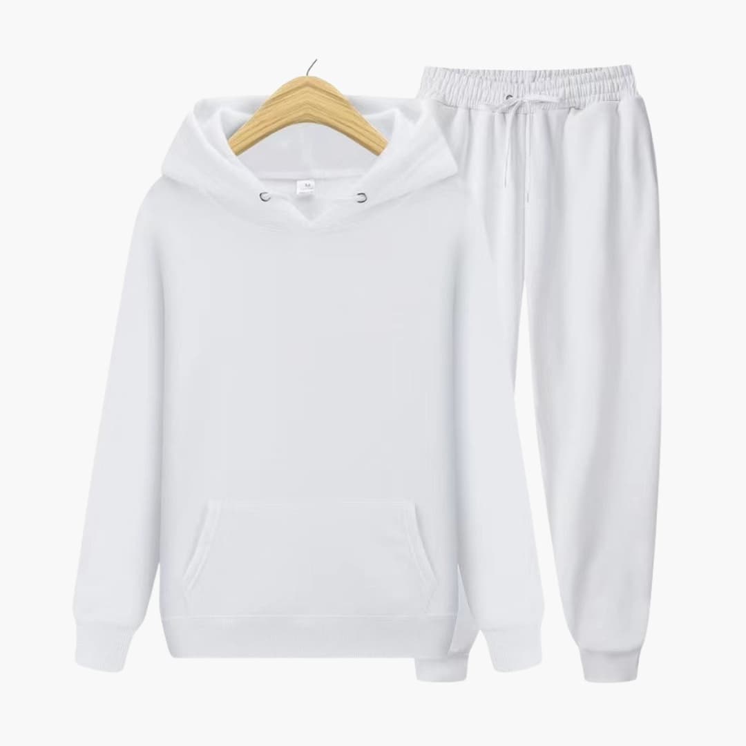 Herrentrainingsanzug mit Kapuzenpullover und Jogginghose