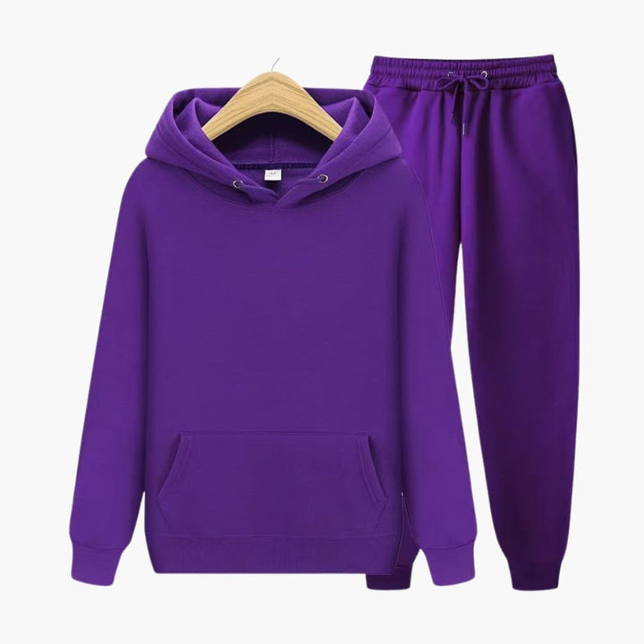 Herrentrainingsanzug mit Kapuzenpullover und Jogginghose