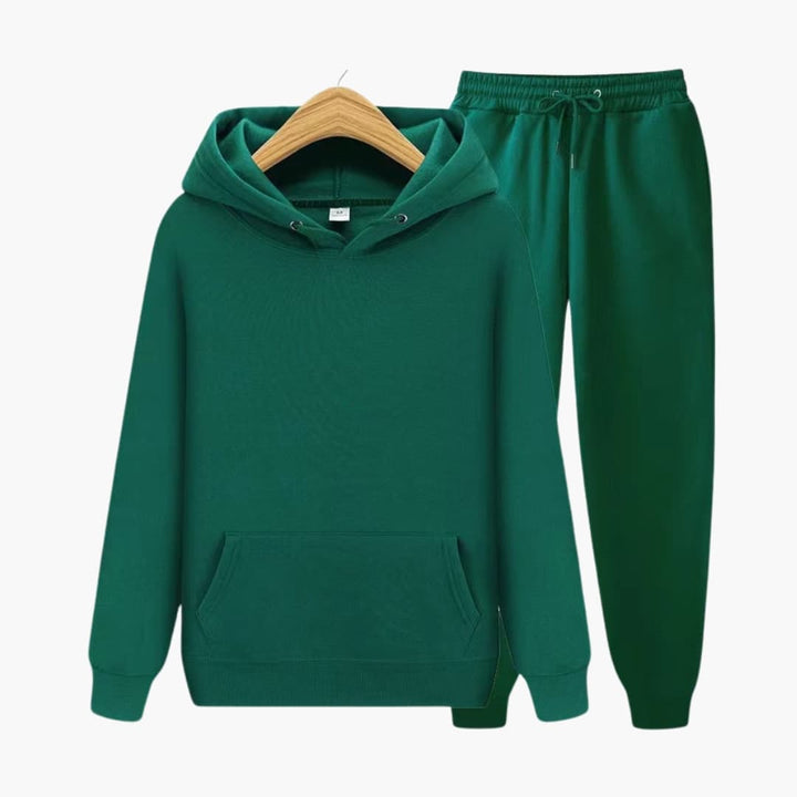 Herrentrainingsanzug mit Kapuzenpullover und Jogginghose