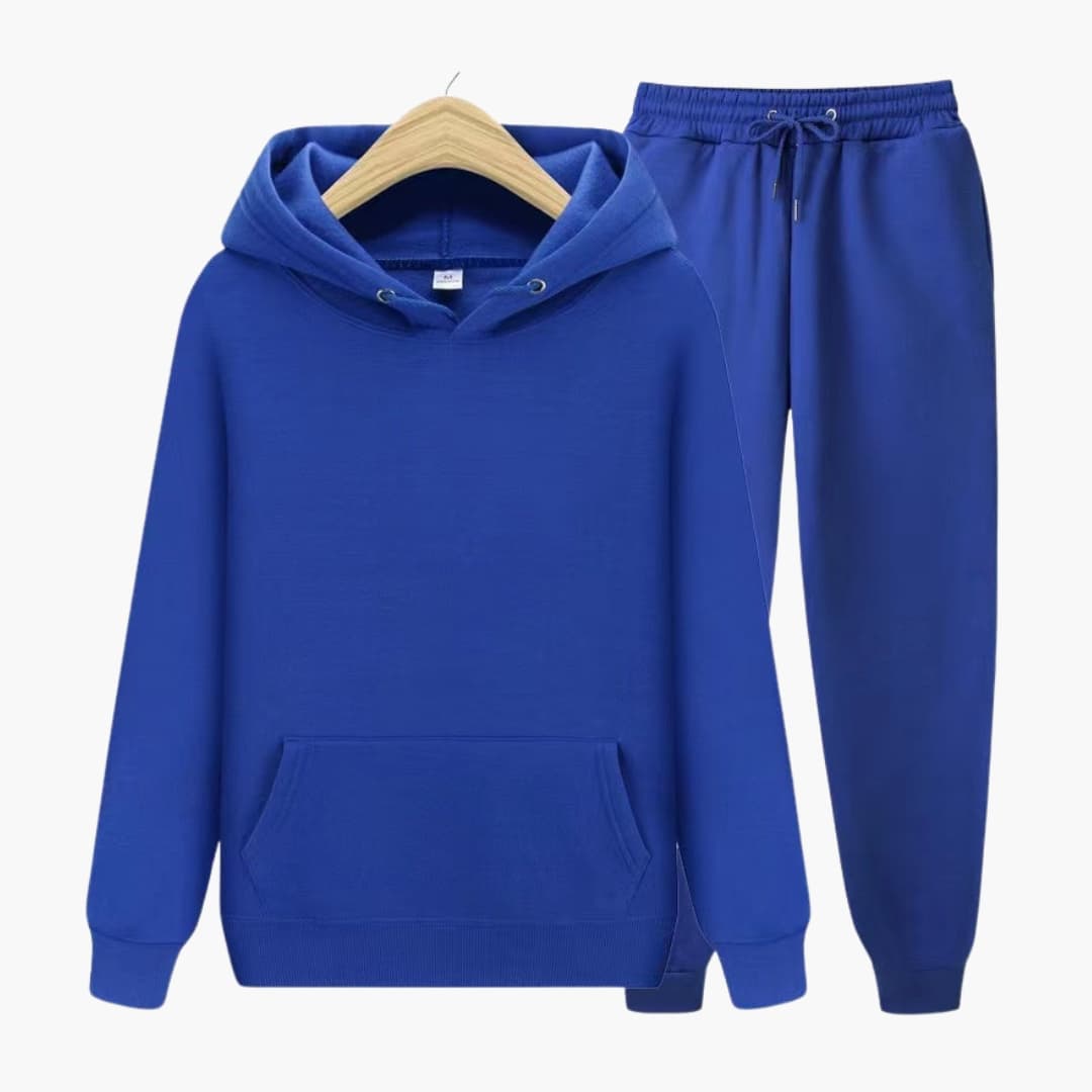 Herrentrainingsanzug mit Kapuzenpullover und Jogginghose