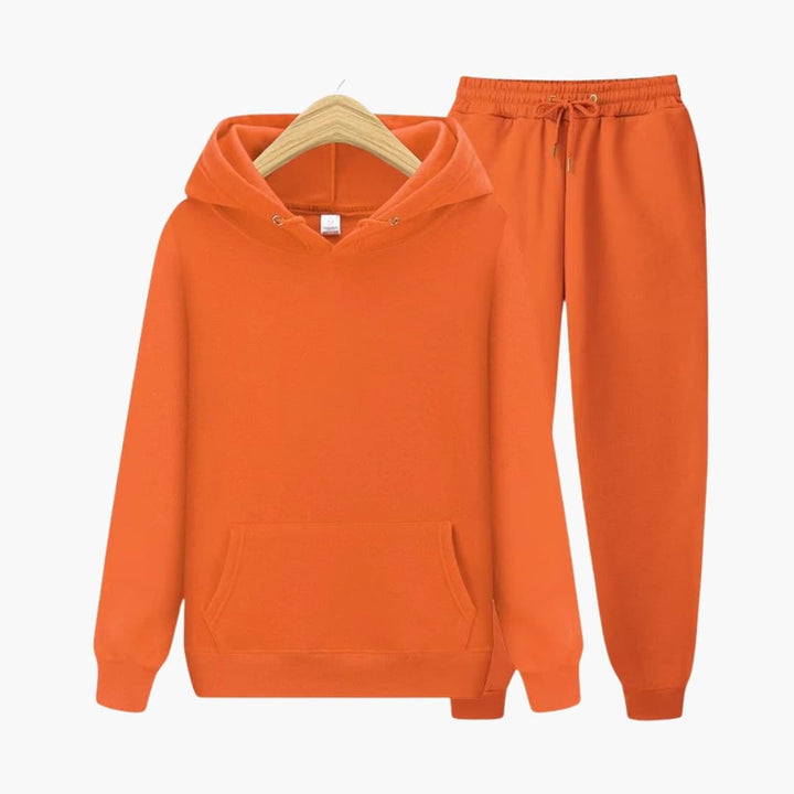 Herrentrainingsanzug mit Kapuzenpullover und Jogginghose