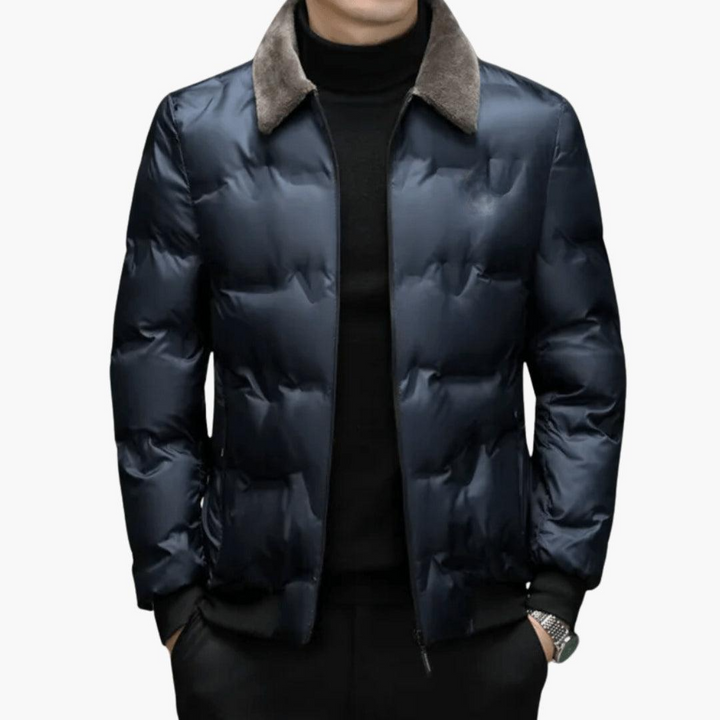 Isolierte Daunenjacke für Männer – Trendig & Warm für den Winter