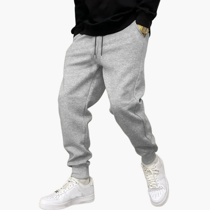 Jogginghosen für Herren mit Los Angeles Schriftzug und Kordelzug am Bund