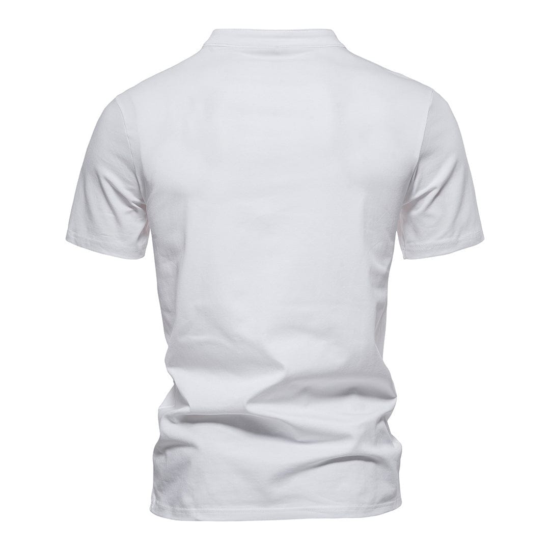 Premium V-Ausschnitt T-Shirt für Herren – lässig & bequem